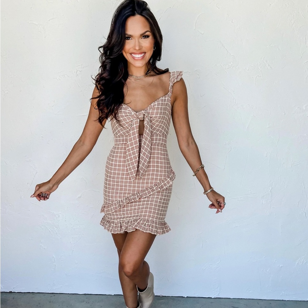 Plaid Dress NWT